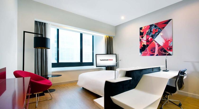 Tangram Hotel Beijing Exterior foto